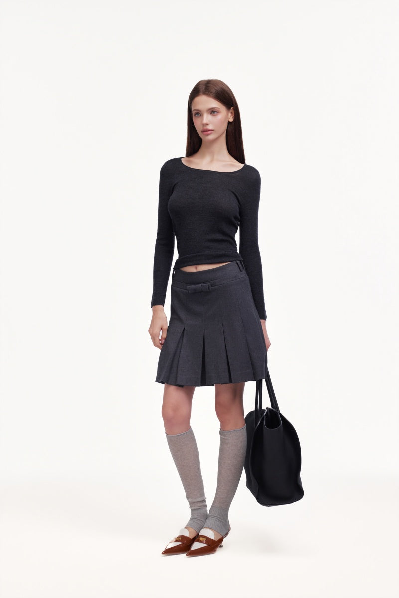 Knitted base layer shirt