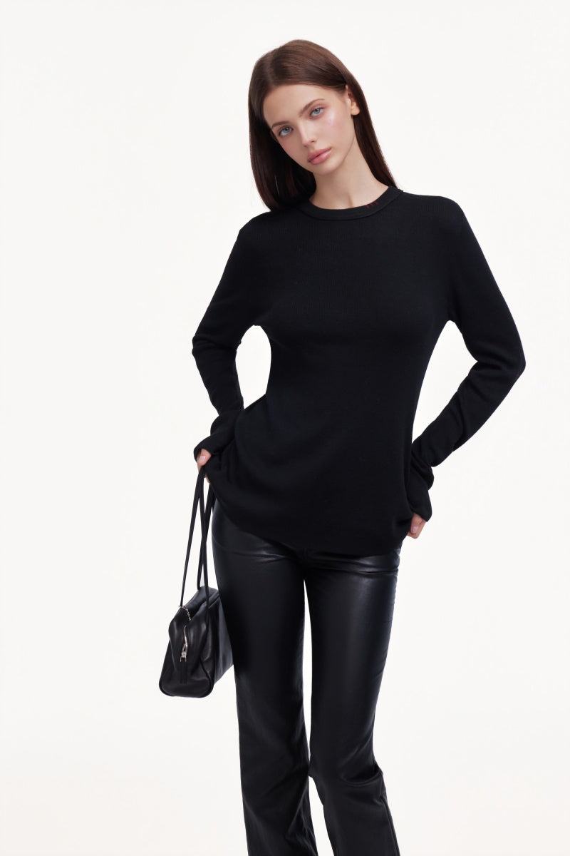 Bolted leather pants