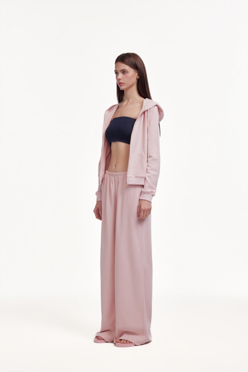 Pink sweatshirt set