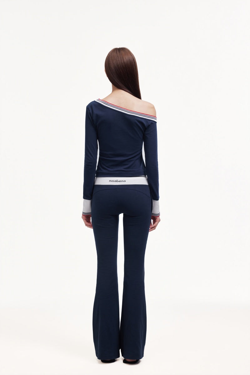 Inclined shoulder threaded set